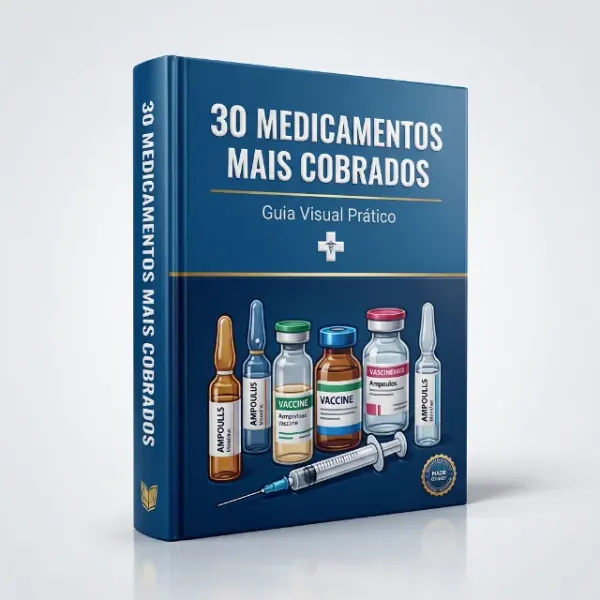 Capa do bônus 30 Medicamentos Mais Cobrados